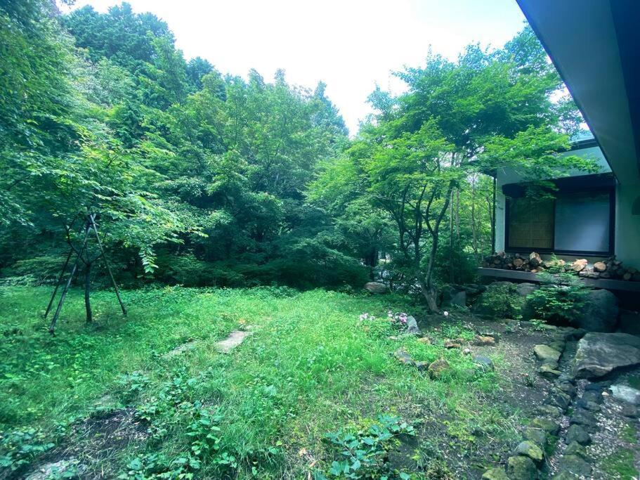 绿之村豪華な天然温泉リゾートマンション 和モダンと和の融合 Bbq を満喫 山林の湯の風雅 Appartement